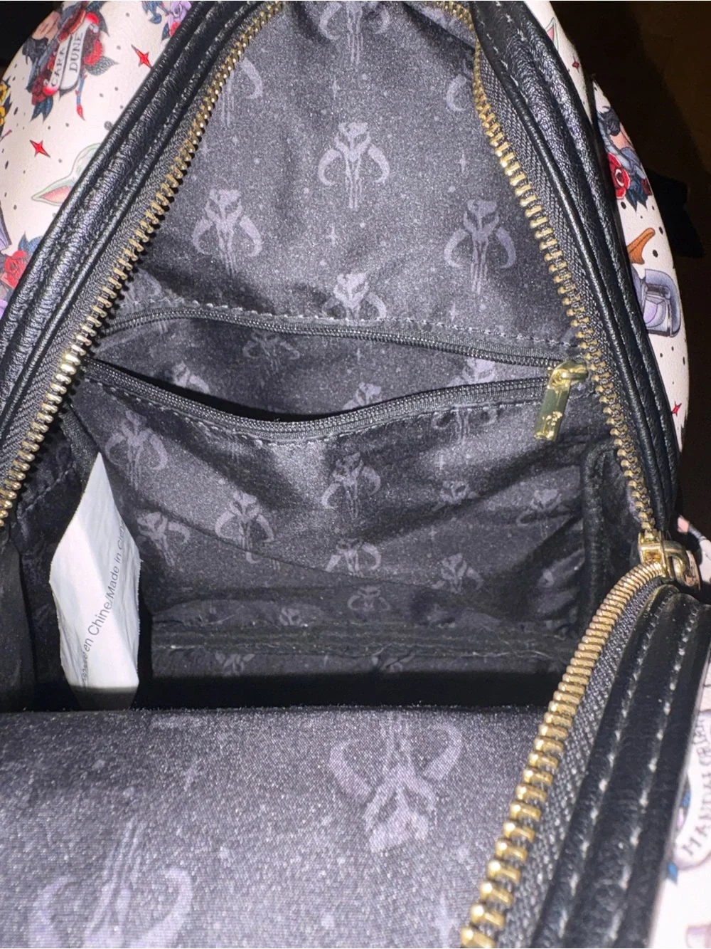 Loungefly Cream Star Wars Character Mini Backpack